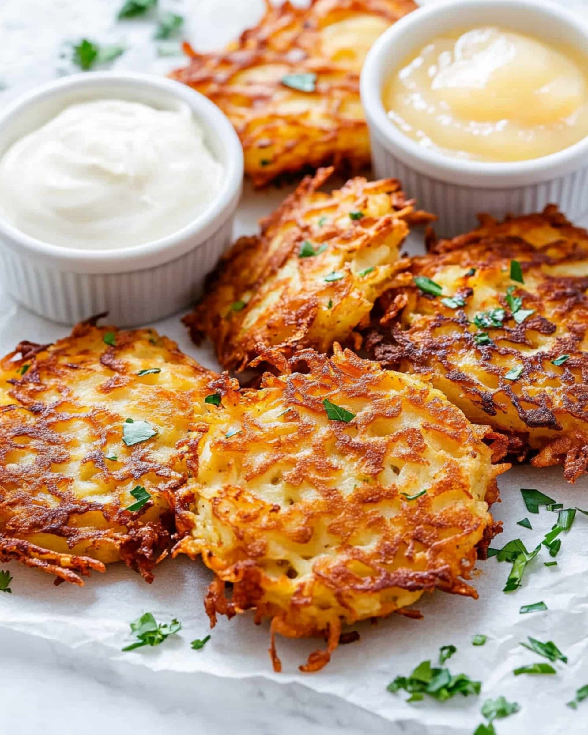 Golden amp Crispy: Easiest Potato Latkes Ever