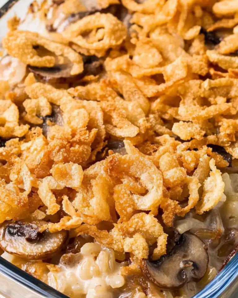 Beefy French Onion Baked Rice Casserole Recipe