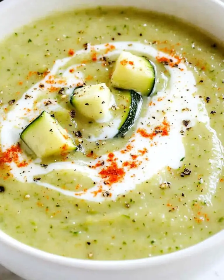 Creamy Garden Fresh Zucchini Soup Recipe