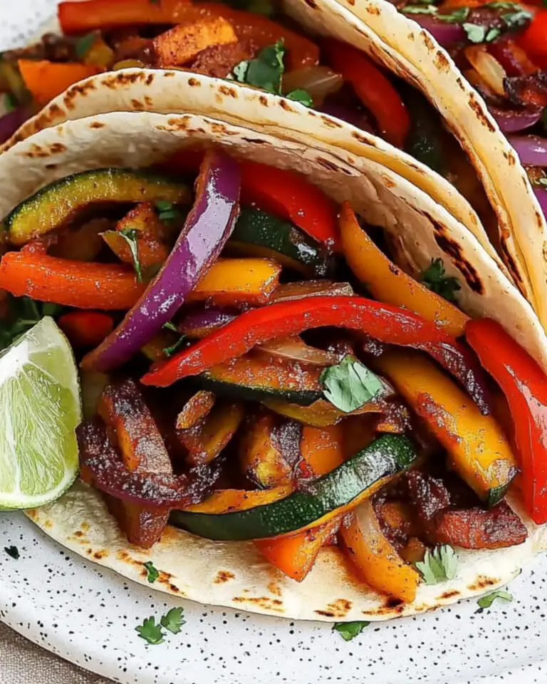Easy Plant-Based Veggie Fajitas Recipe