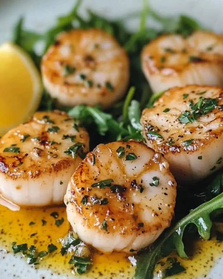 Grilled Scallops with Parmesan and Lemon Recipe