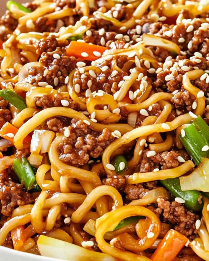 Hoisin Beef Noodles Recipe