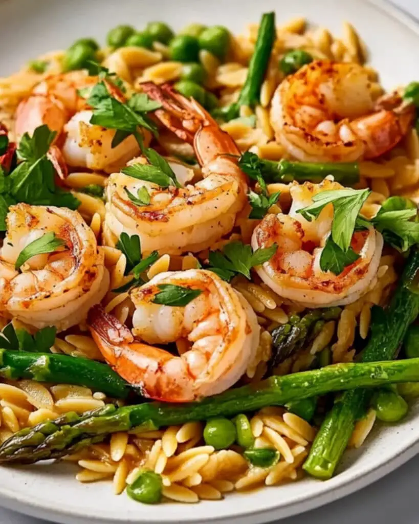 Orzo Salad With Shrimp And Lemon Dressing Recipe