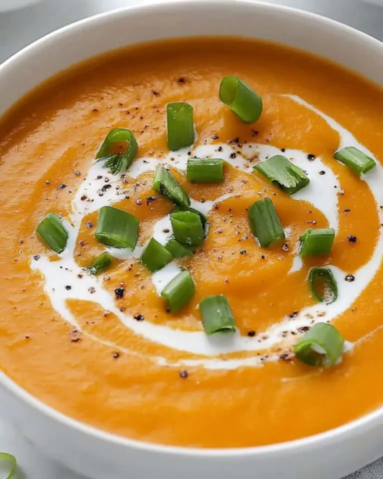 Roasted Carrot Coconut Soup Recipe