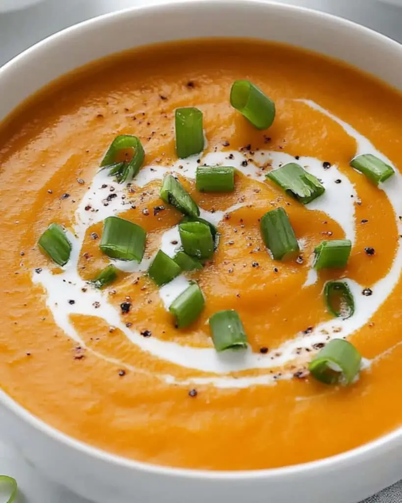 Roasted Carrot Coconut Soup Recipe
