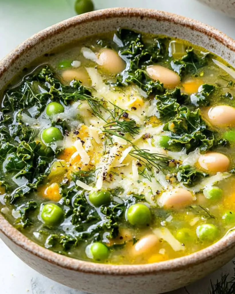 Spring Green Minestrone Soup Recipe