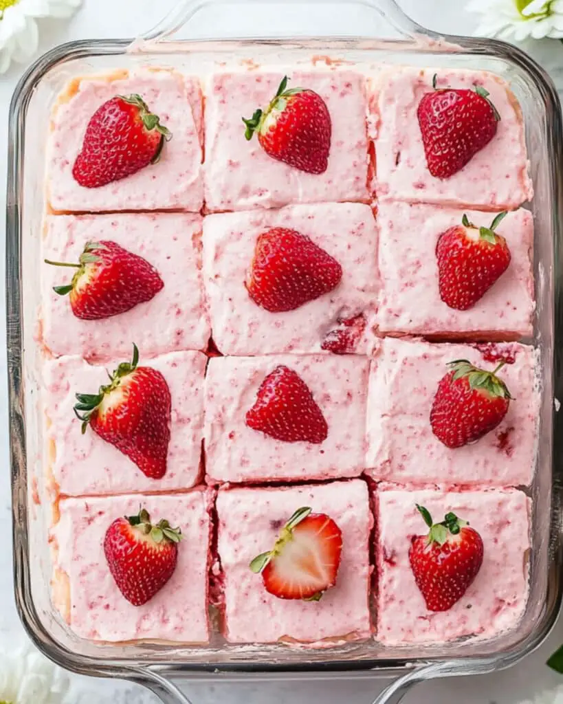 strawberry jello cake