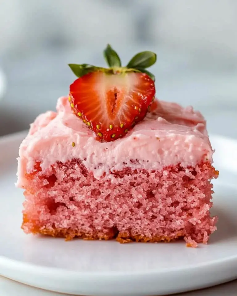 Strawberry Jello Cake Recipe