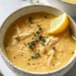 Mediterranean Lemon Chicken Soup Recipe