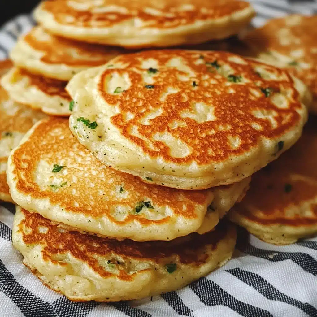 Cheese & Chive Pancakes Recipe - Recipe Image