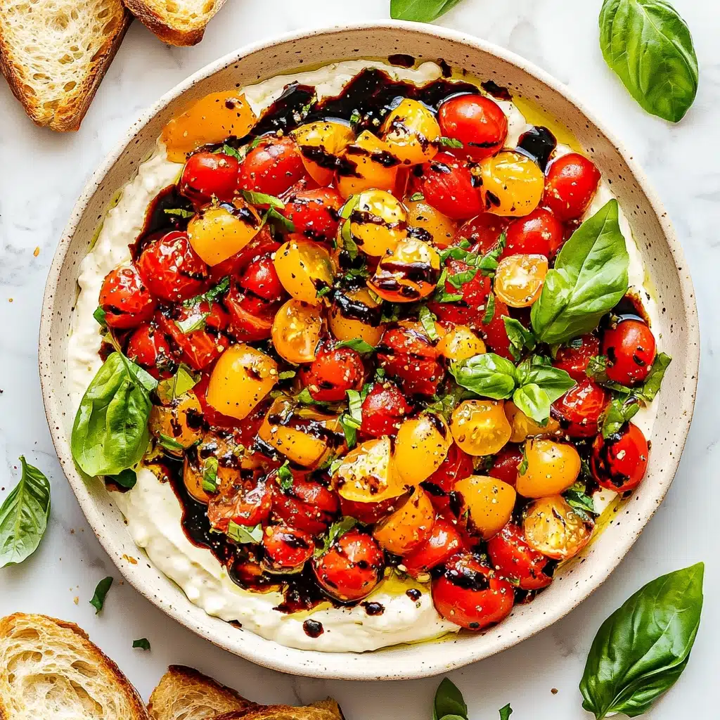 Whipped Feta Bruschetta Dip Recipe - Recipe Image