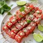 Tajin Lime Watermelon Skewers Recipe