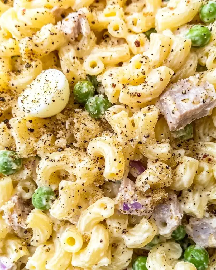 Creamy Tuna Macaroni Salad Recipe