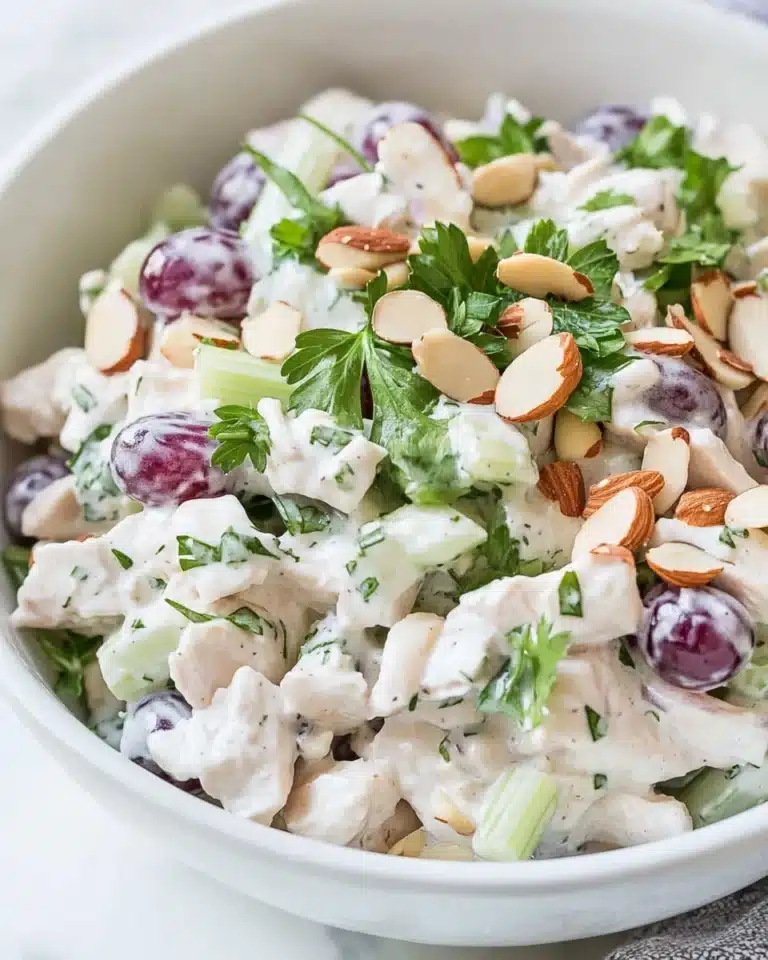 Creamy Chicken & Fruit Salad Recipe