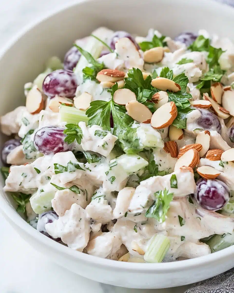 Creamy Chicken & Fruit Salad Recipe