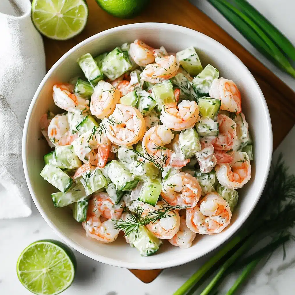 Cucumber Shrimp Salad Recipe - Recipe Image