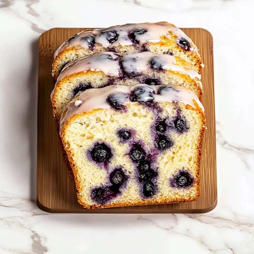 Lemon Blueberry Bread Recipe - Recipe Image
