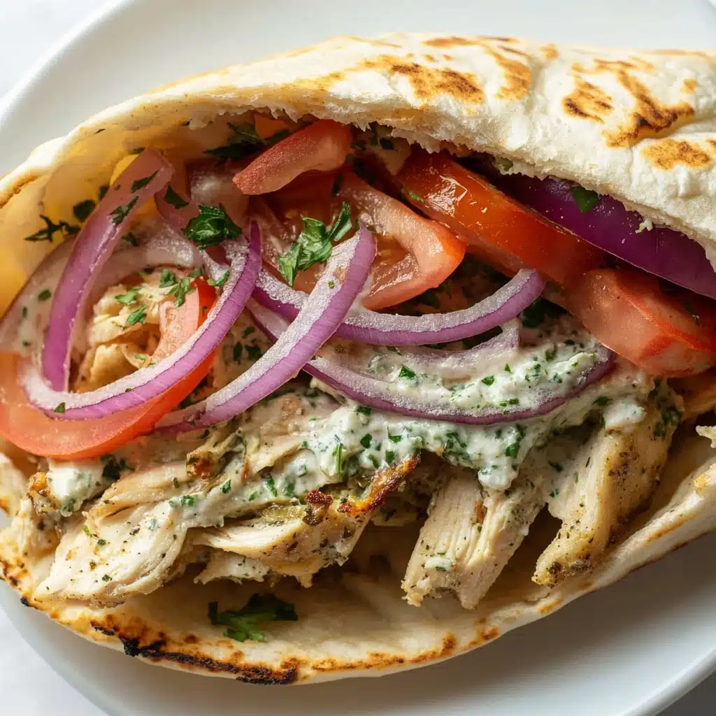 Tzatziki Chicken Salad Sandwich Recipe - Recipe Image