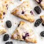 Blackberry Earl Grey Scones Recipe