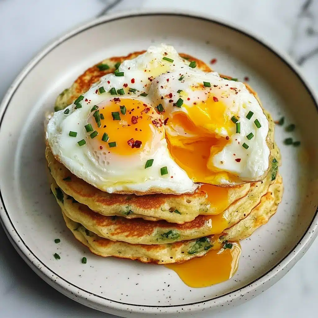 Cheese & Chive Pancakes Recipe - Recipe Image