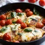 Balsamic Chicken with Tomato Mozzarella Recipe