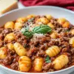 Hearty Gnocchi Bolognese Recipe
