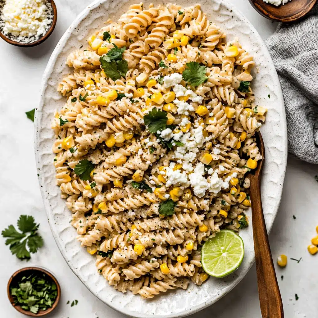 Mexican Street Corn Pasta Salad Recipe - Recipe Image