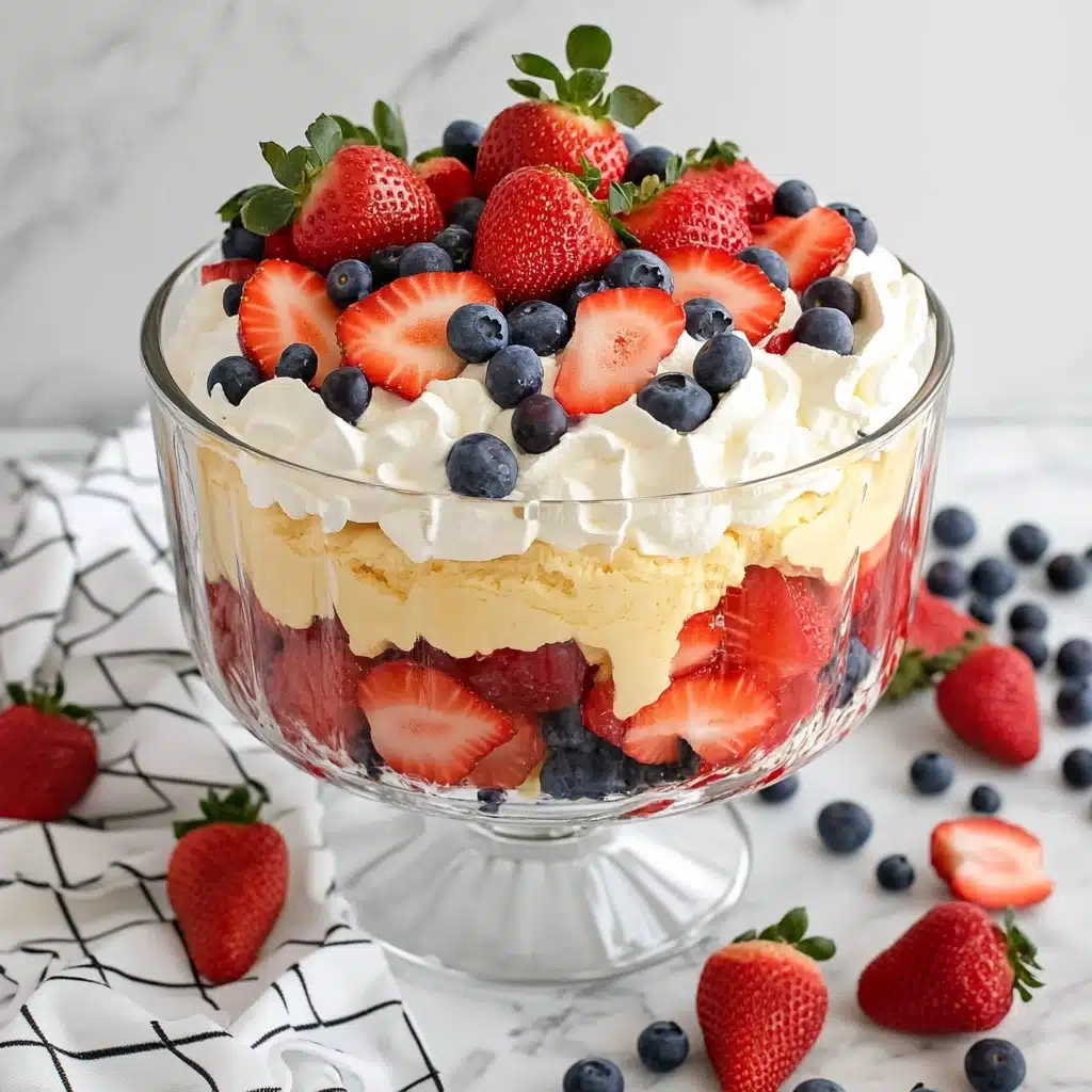 4th of July Trifle Recipe - Recipe Image