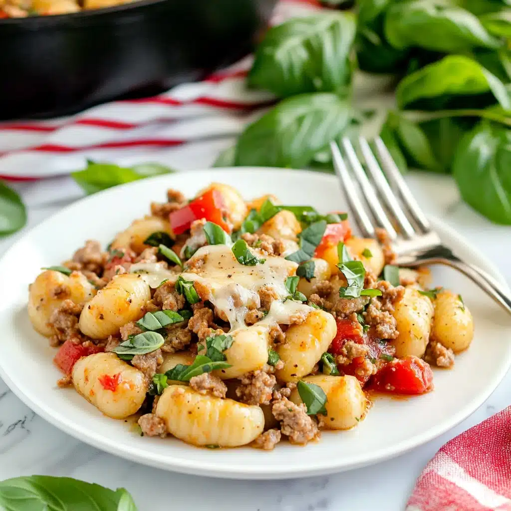 Gnocchi with Turkey and White Beans Recipe - Recipe Image
