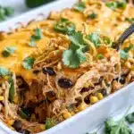 Shredded BBQ Chicken Casserole Recipe