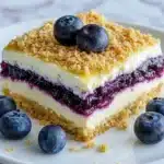 No Bake Lemon Blueberry Dessert Recipe