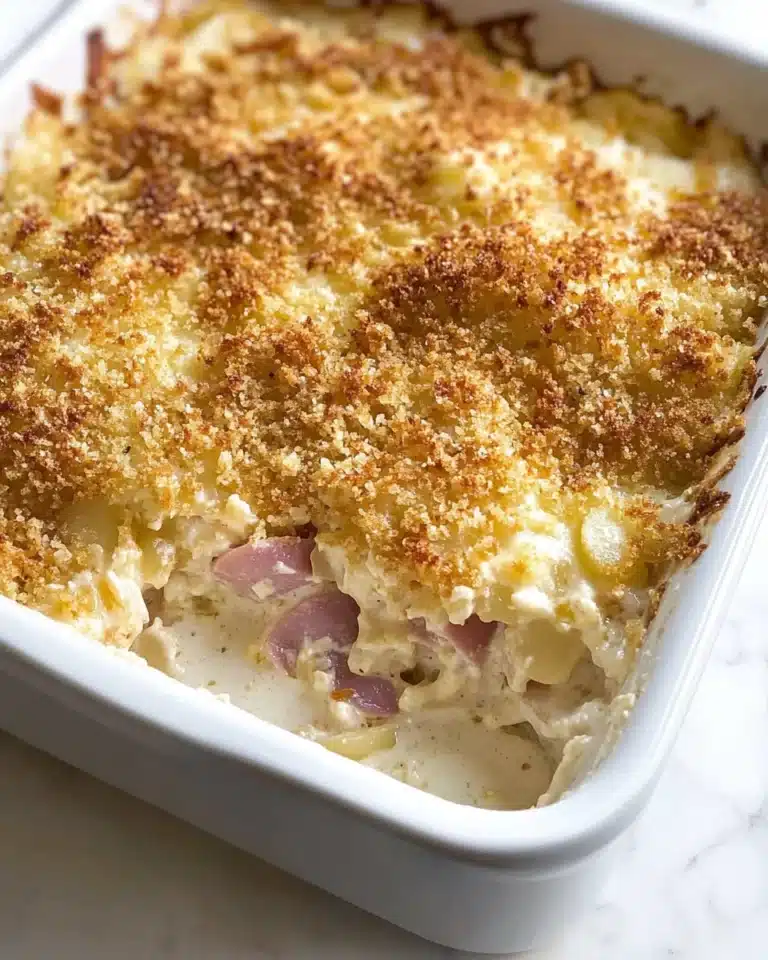 Chicken Cordon Bleu Casserole Recipe