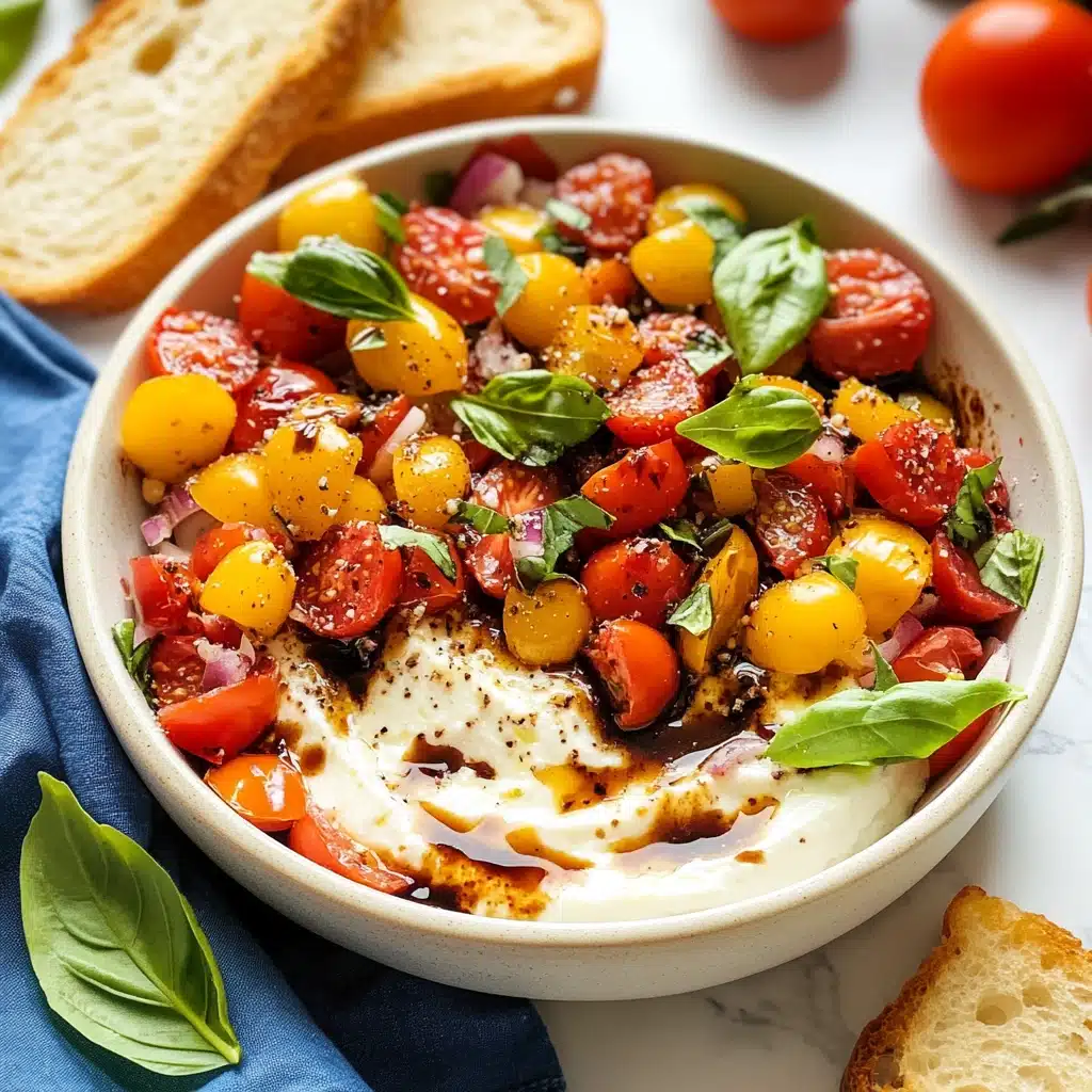 Whipped Feta Bruschetta Dip Recipe - Recipe Image