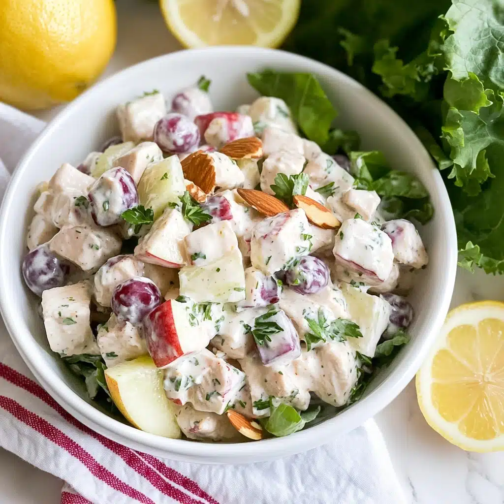 Creamy Chicken & Fruit Salad Recipe - Recipe Image