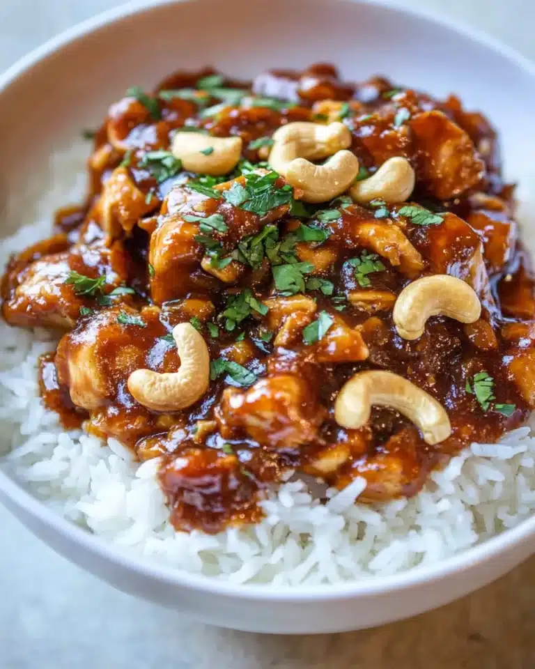 Spicy Cashew Chicken Delight Recipe