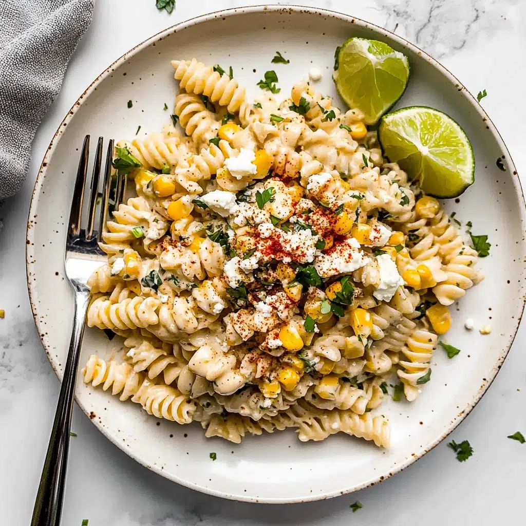 Mexican Street Corn Pasta Salad Recipe - Recipe Image