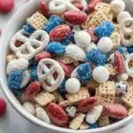 Red, White, and Blue Snack Mix Recipe
