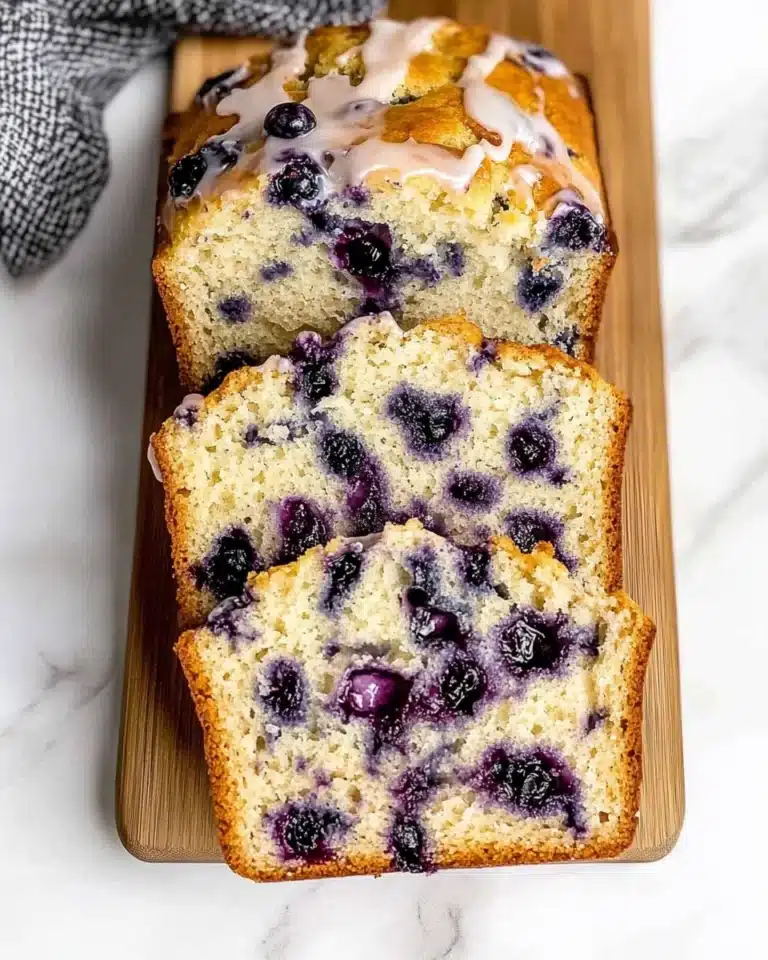 Lemon Blueberry Bread Recipe