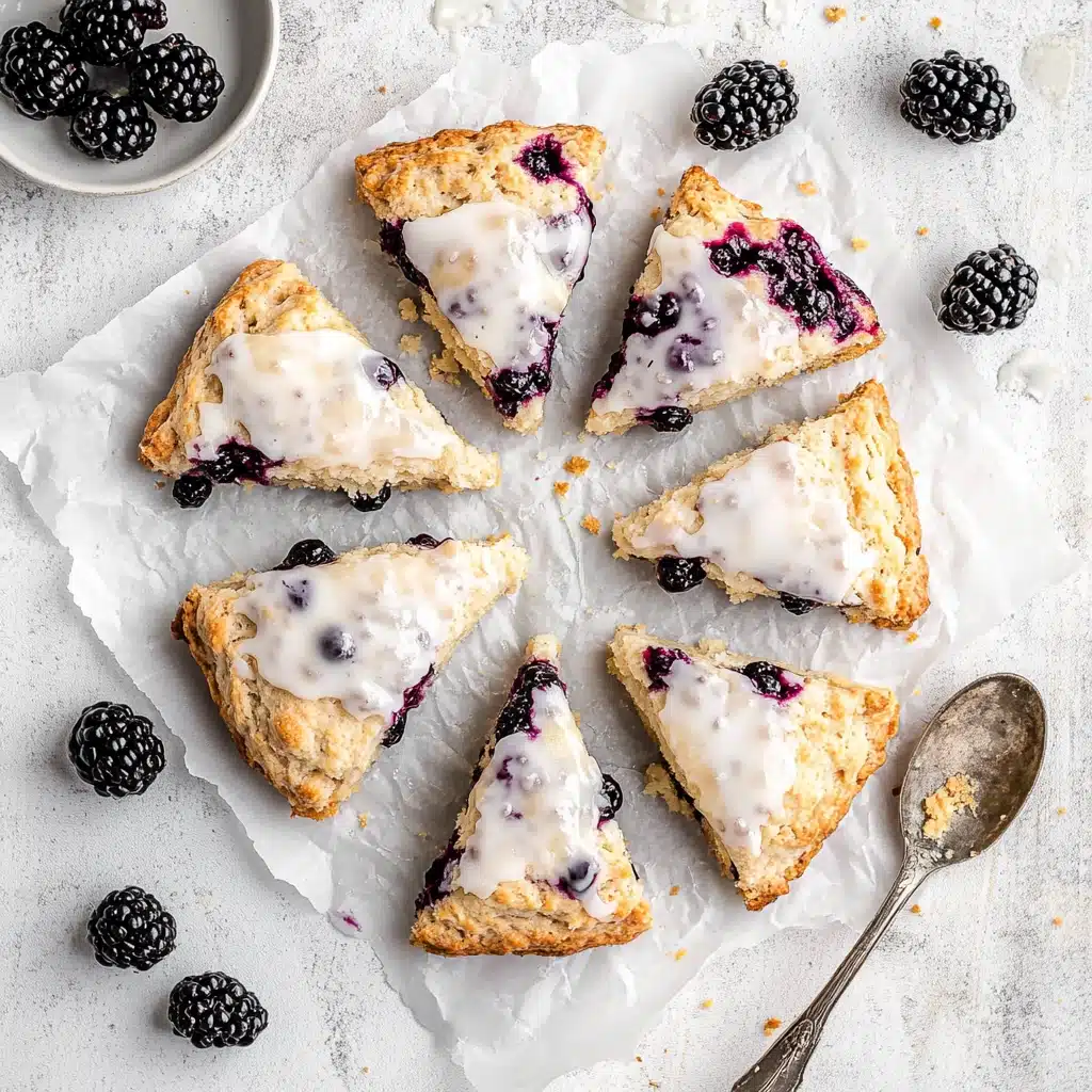 Blackberry Earl Grey Scones Recipe - Recipe Image