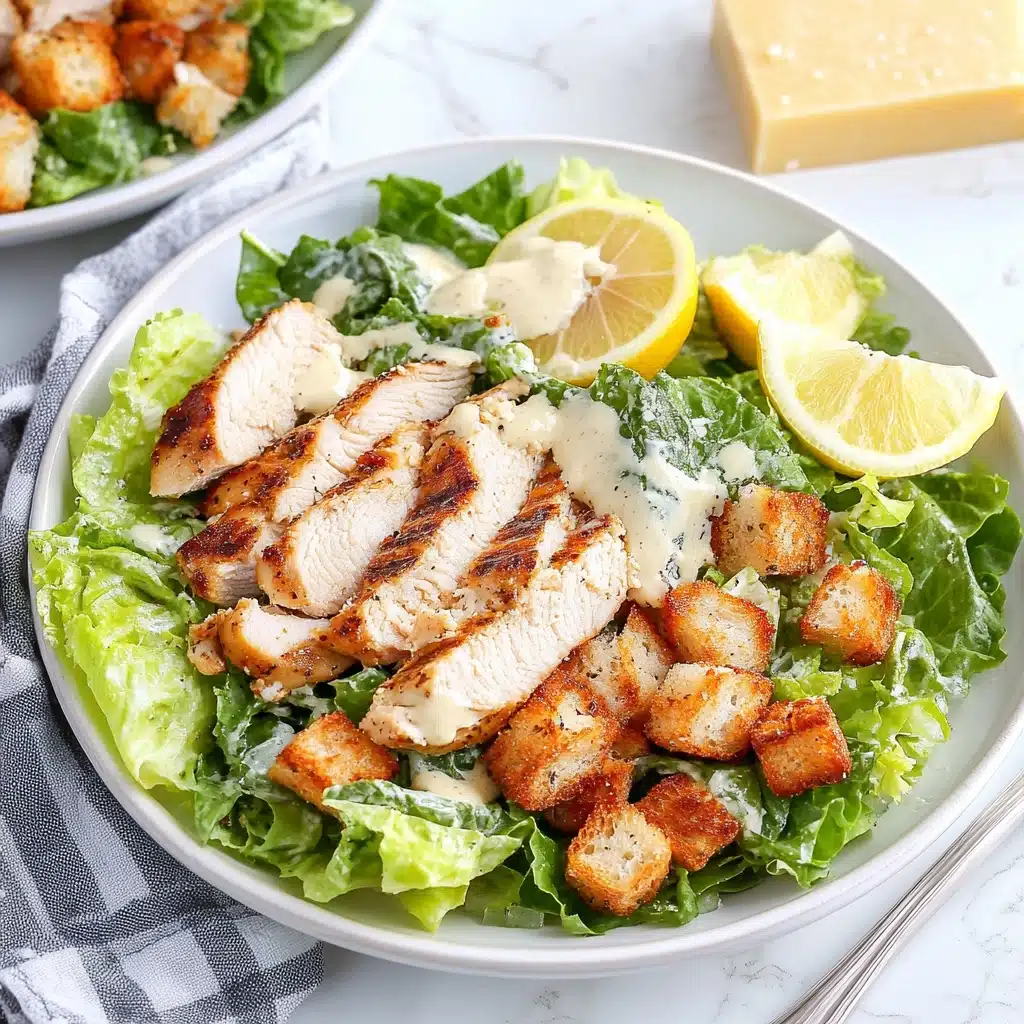 Lemony Kale Caesar Salad Recipe - Recipe Image