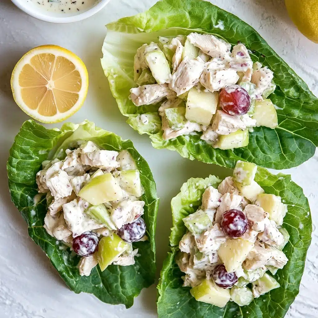 Creamy Chicken & Fruit Salad Recipe - Recipe Image