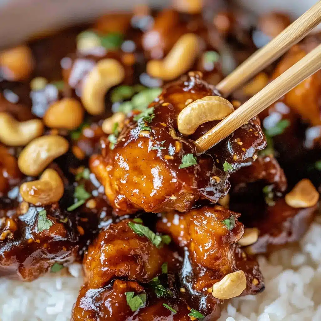 Spicy Cashew Chicken Delight Recipe - Recipe Image