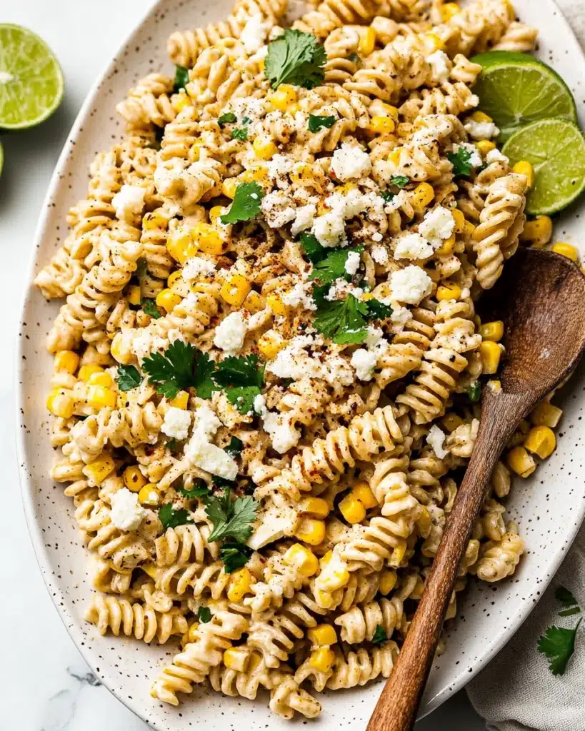 Mexican Street Corn Pasta Salad Recipe