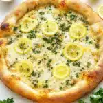 Lemon Brine Mozzarella Pizza Recipe