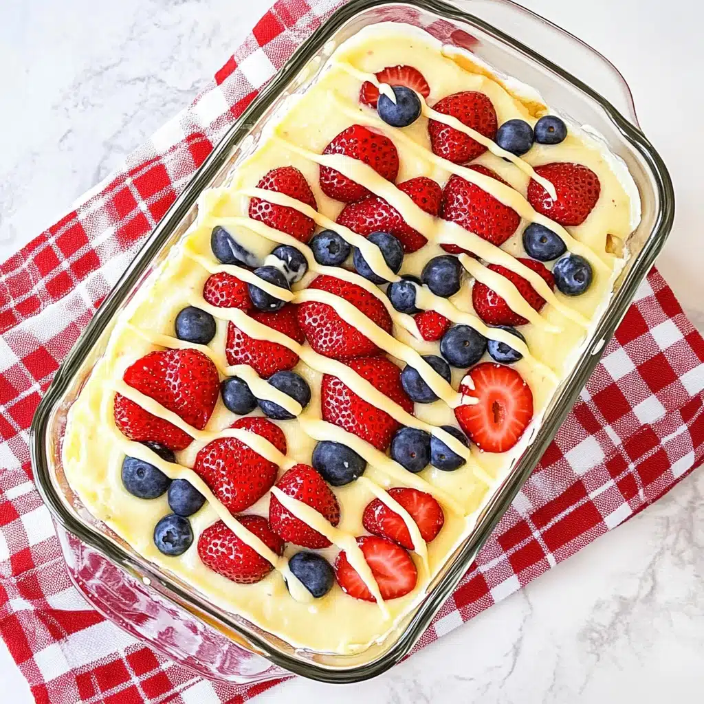 No Bake Summer Berry Icebox Cake Recipe - Recipe Image