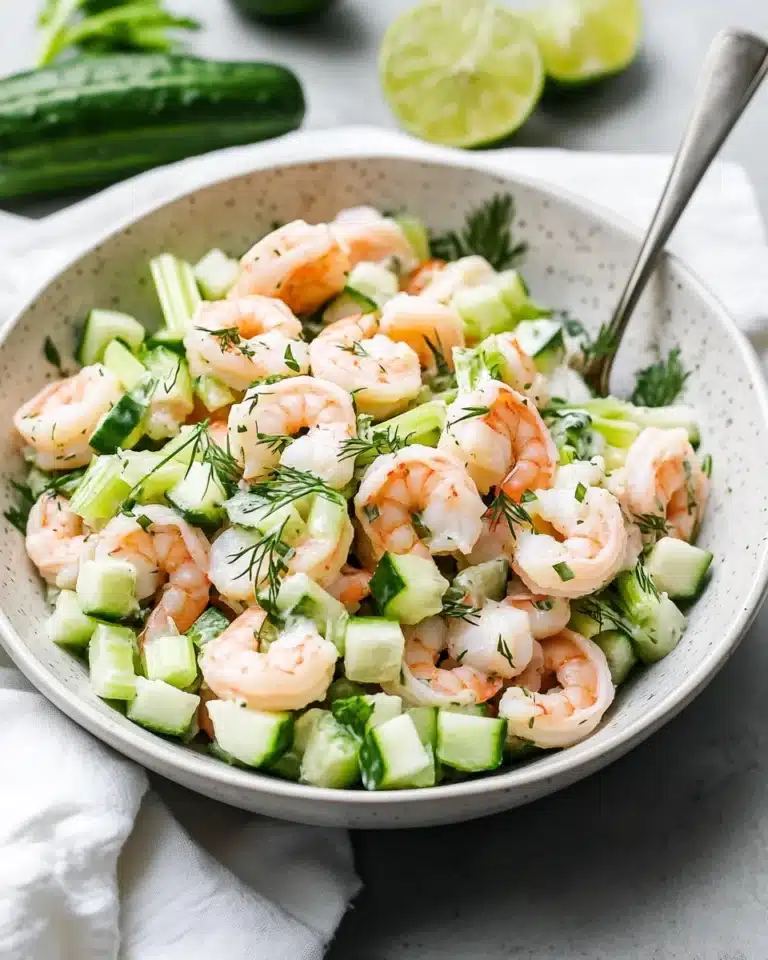 Cucumber Shrimp Salad Recipe