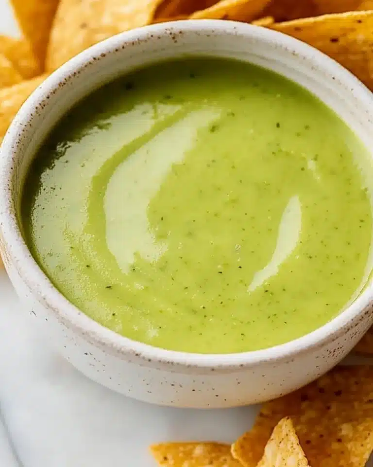 Creamy Jalapeño Salsa Recipe