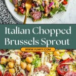 Italian Chopped Brussels Sprouts Salad Recipe
