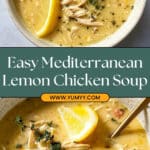 Mediterranean Lemon Chicken Soup Recipe