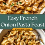 French Onion Pasta Delight Recipe